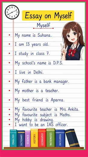 Self Introduction in English || About myself || || introduce yourself in interview | essay on myself