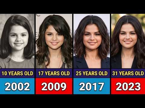 Selena Gomez Then and Now: 25 Looks, Ages 10 to 34 | Full Transformation Timeline