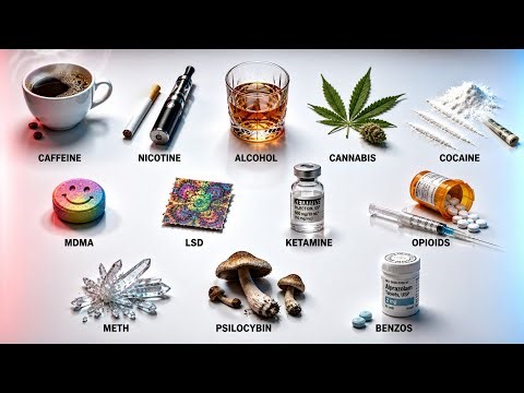 Every DRUG and it's Effects Explained in 14 minutes