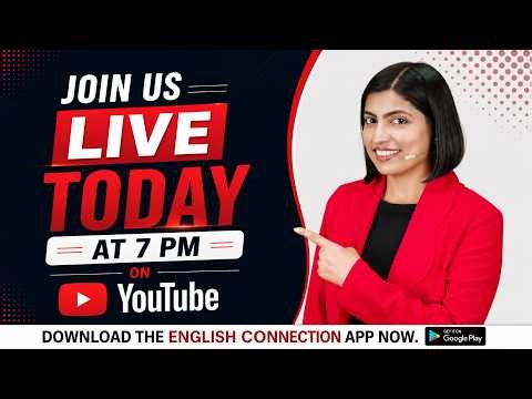 Live + Zoom English Course with Kanchan Ma'am 🎁 English Connection