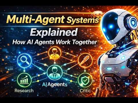 6. Multi-Agent Systems Explained 🤯 | How AI Agents Work Together