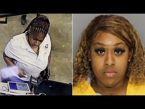 Surveillance video shows Cobb postal worker using stolen cards she was supposed to deliver
