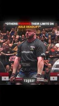 400 Kilogram Axle Deadlift World Record! 💀#gym #gymmotivation #strength #strongman #motivation