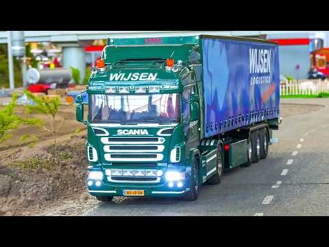 AWESOME RC TRUCKS, RC MACHINES, RC TRACTORS IN ACTION!! RC EXCAVATORS, RC WHEEL LOADER, RC DOZER