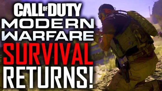 Modern Warfare survival mode returns! Infected, demolition, & dropzone (MW leaked info)