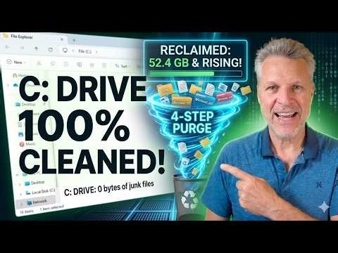 ULTIMATE Windows 11 Disk Cleanup: 4 Steps to Reclaim Gigabytes of Space