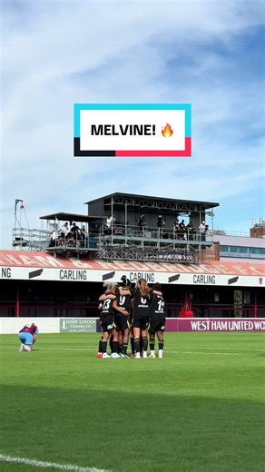 Melvine opens scoring at West Ham – Chelsea WSL match highlight