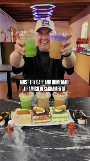 Must try cafe in Sacramento! 🤩 We’re at @honeybeebobacafe near Sac State! They recently reopened and completely revamped their menu! On top of serving authentic Vietnamese coffee and ceremonial grade Matcha they just introduced their new house made tiramisu and the options are crazy! If you love ceremonial great Matcha and delicious sweet treats, This will be your new favorite spot near Sac state! Send this to someone who needs to try this with you and get out to Honeybee Boba Cafe in Sacrament