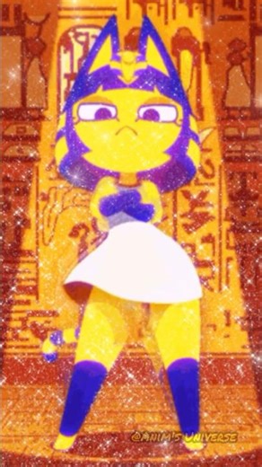 Ankha - Animal Crossing Edit #animalcrossing #nintendo #furry #meme #editaudio #shorts #short