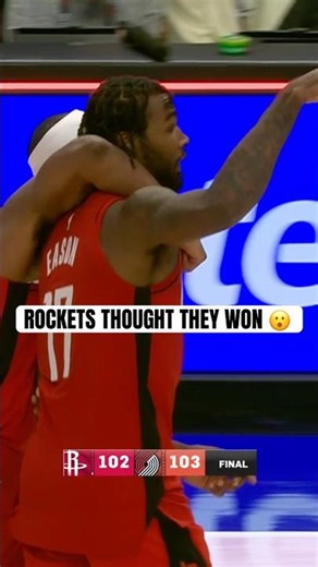 Tari Eason's tip-in ruled no good 😧