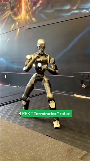 Nicknamed the Terminator, the Rekbot is built upon the EngineAI T800 robot model.
