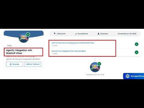 Agentic Integration with MuleSoft Vibes | Salesforce