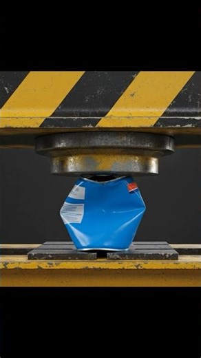 Hydraulic Press vs Spray Paint Can - Insane Explosion & Color Blast! 🔥