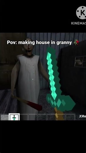 POV : 🥀Making house inside granny house🥀 #roblox #viral