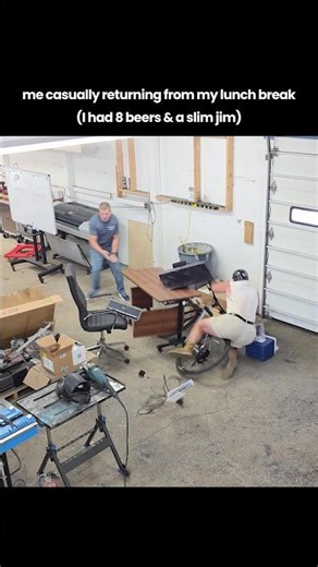 Insane bike accident caught on security camera