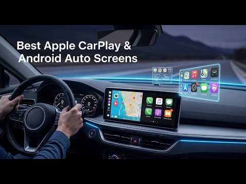 TOP 5 Best Apple Carplay & Android Auto Screens 2026 | Budget CarPlay Screens That Transform Car