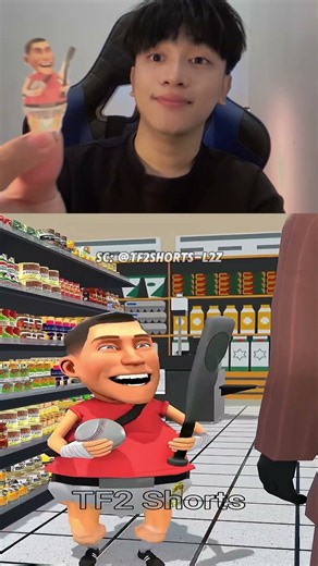 KRISNA REACT Only Thing Scout Is Allowed to Bring Home 😂📚 #tf2 #shorts