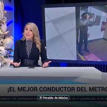 ¡El mejor conductor del Metro! Operador se roba el corazón de los capitalinos por su amabilidad