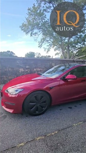 2023 Ultra Red Tesla Model S AWD Exterior Walk Around | @IQautos