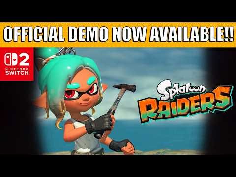 Splatoon Raiders OFFICIAL Demo NOW AVAILABLE