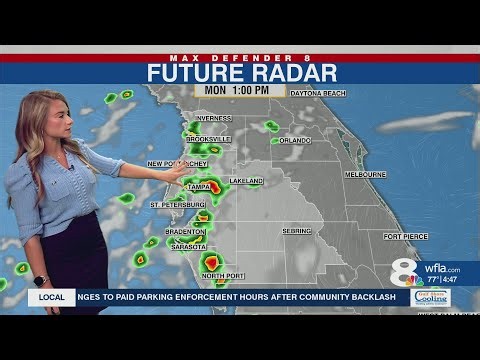 Monday Tampa Forecast | Max Defender 8