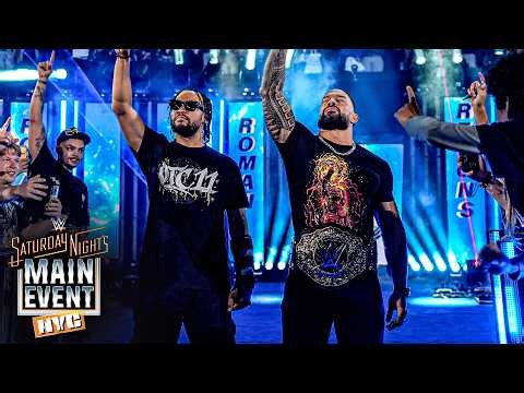 Roman Reigns and Jalen Brunson enter MSG together: Saturday Night's Main Event highlights
