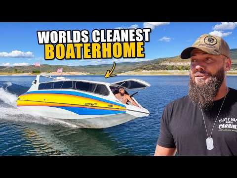 I Found The Cleanest Boaterhome in The World!