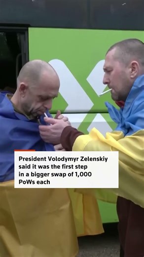 Russia and Ukraine swap 205 prisoners of war each
