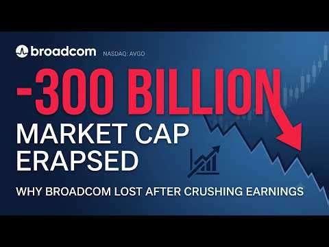 A Great Company, A Terrible Day: Why Broadcom Lost ~$300 Billion After Crushing Earnings