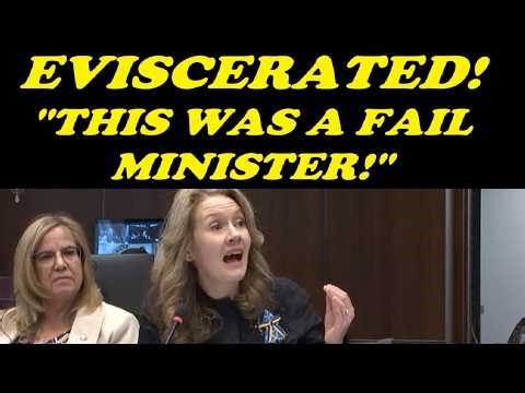 EVISCERATED! "THIS WAS A FAIL MINISTER!"