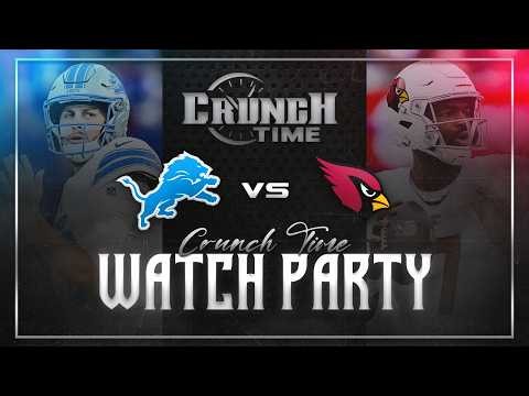 Detroit Lions vs. Arizona Cardinals Watch Party & Play-By-Play Reaction LIVE!