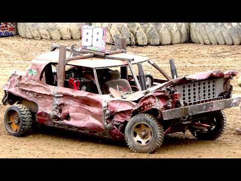 Full Size Superstock Conci V8 LCQ Buried Alive 6 Deadman Demolition Derby BIG HITS Good Race 2025