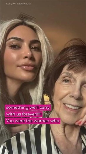 Kim Kardashian Breaks Silence on Grandmother Mary Jo ‘MJ’ Shannon’s Death: ‘My Forever Twin’