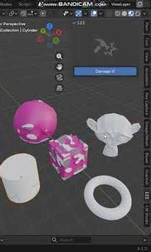 FREE Damage addon for newbies in Blender 5.1