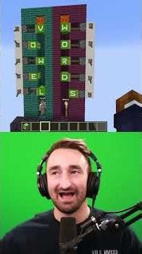 Can They Guess The Word? #minecraft #gaming