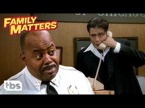 Carl Goes Undercover to Stop a Bank Robbery (Clip) | Family Matters | TBS