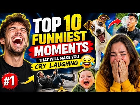 Top 10 Funniest Moments 🤣 | Try Not to Laugh Challenge | Best Funny Videos 2026