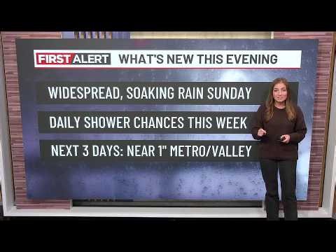 Saturday evening weather forecast (10/24)