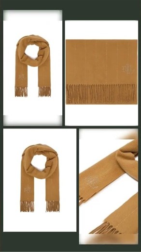 Lauren Ralph Lauren Shiny Scarf | Lauren Tan