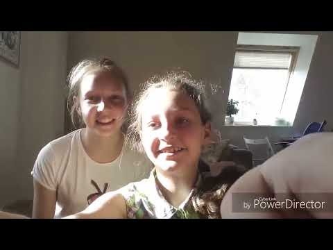 Girls Gymnastics -Dasha Petrova & Katya Sokolova -Our Stretching Lesson in Odessa