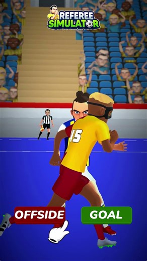 Being a referee takes courage… making decisions takes character. 🟥🟨