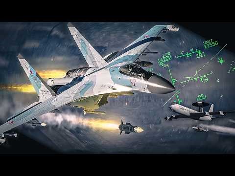 NEW Su-35S Mod in ACTION - BVR Intercept | DCS World