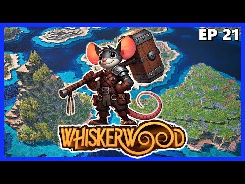 An AWESOME Mining Strategy PLUS a BIG Mushroom Farm! - Whiskerwood Ep 21