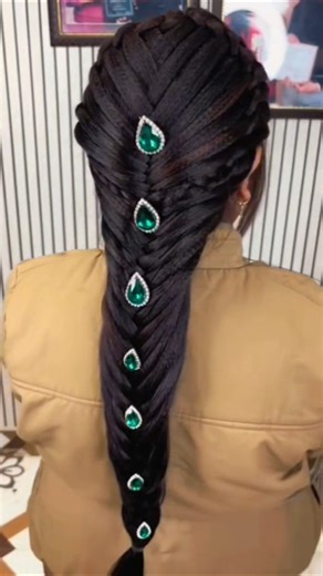 Beautiful Mermaid Braids #hairstyle #tutorial #mermaid #braids #trendy #party #unique #shorts #reels