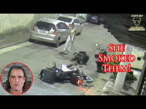 Two Armed Robbers No Match For Female Off Duty Officer