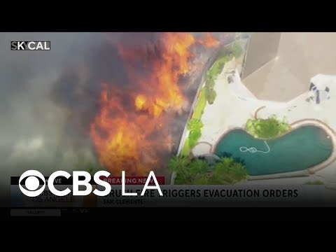 Evacuation orders in place for Norte Fire in Orange County, Mark Liu reports