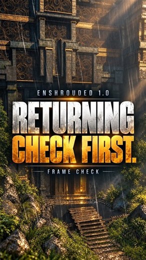Enshrouded 1.0: Check These Two Menus First