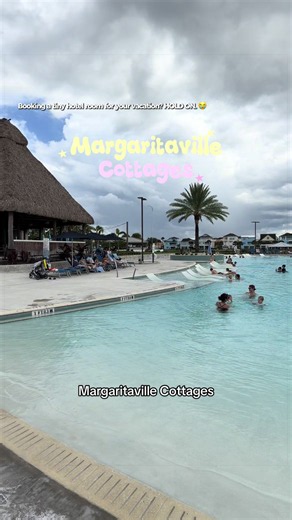 HOOK: Booking a tiny hotel room for your Orlando vacation? HOLD ON. 😭 Why squeeze everyone into one hotel room when you could have an entire cottage? Margaritaville Cottages Orlando has spacious vacation rentals, fully equipped kitchens, and access to resort amenities. It’s giving tropical getaway without leaving Orlando! 🌴 Save this for your next Florida trip, and tap the tagged listing to check Booking.com prices and availability. #bookedonbooking #MargaritavilleOrlando #OrlandoVacation #Flo
