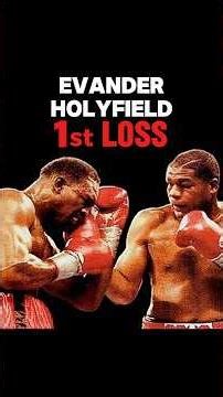 Evander Holyfield’s First Loss - vs Riddick Bowe I 1992 #boxing #heavyweightboxer #evanderholyfield