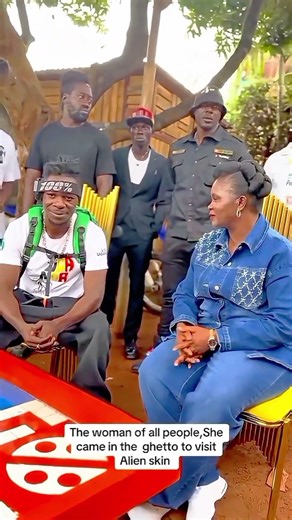Commissioner Visits Alien Skin in the Ghetto #alienskinugandatv #ugandaentertainment